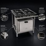 FOGAO-4-BOCAS-30X30CM-GAS-GLP-BAIXA-PRESSAO-PERFIL-65CM-COM-FORNO---METALMAQ