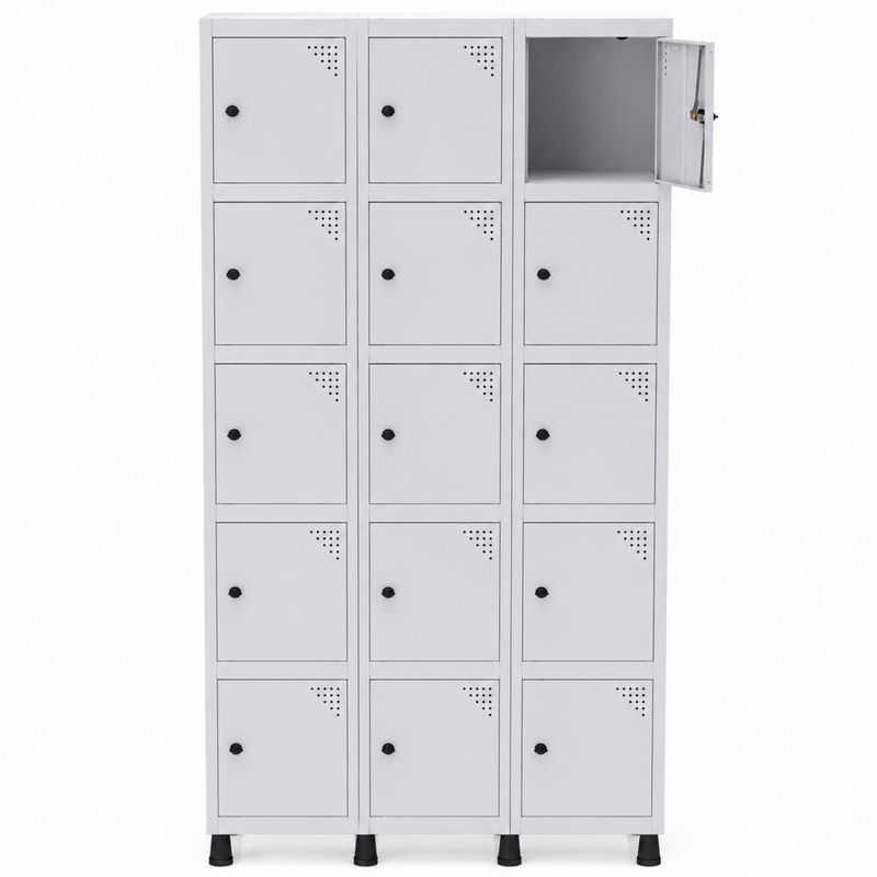 ROUPEIRO-DE-ACO-LIGHT-15-PORTAS-CINZA-TRANCA-CADEADO---PANDIN