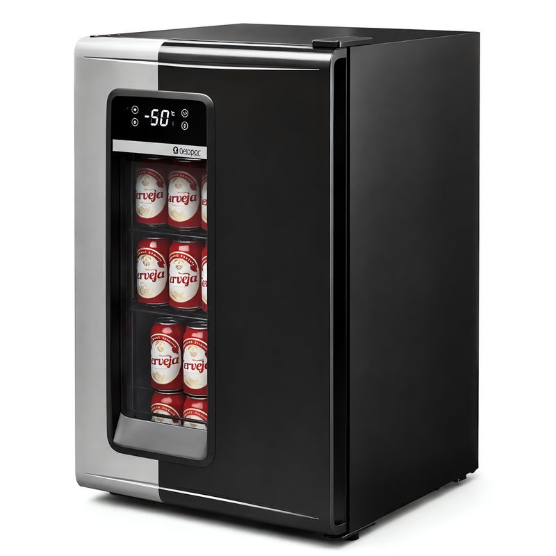 CERVEJEIRA-GRB-100-PRETO-95L-PORTA-VIDRO-220V---GELOPAR