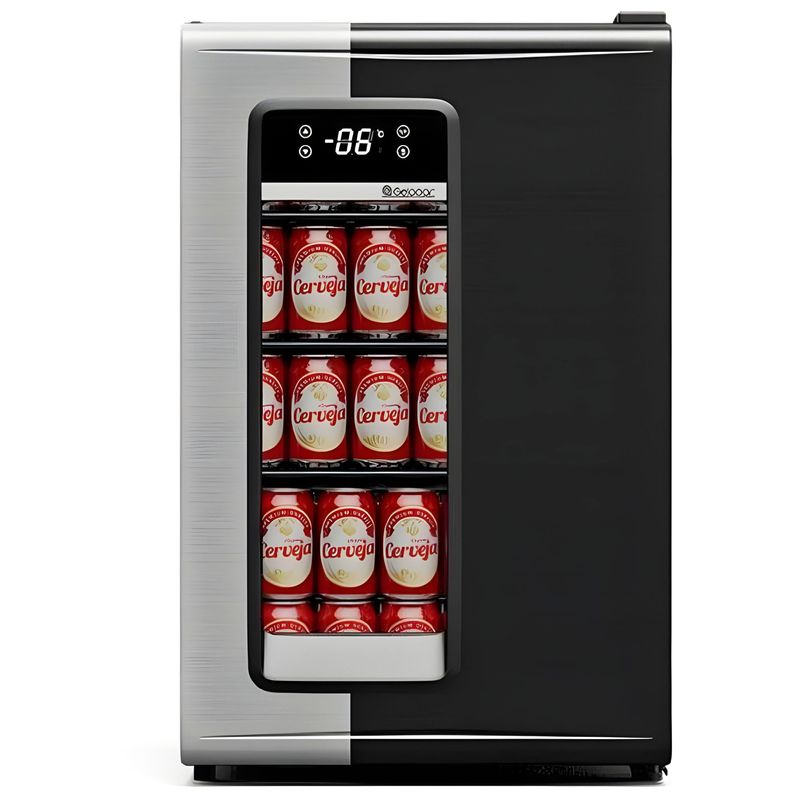 CERVEJEIRA-GRB-100-PRETO-95L-PORTA-VIDRO-220V---GELOPAR