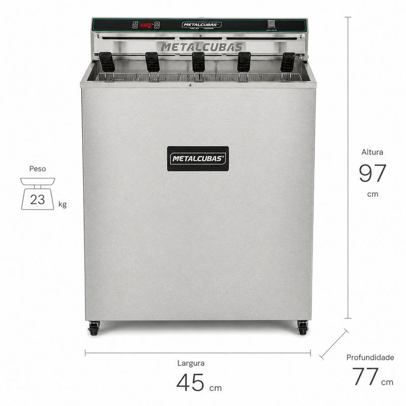 FRITADEIRA-ELETRICA-ZONA-FRIA-OLEO-FOE-30-P-30L-10000W-INOX-220V-----METALCUBAS