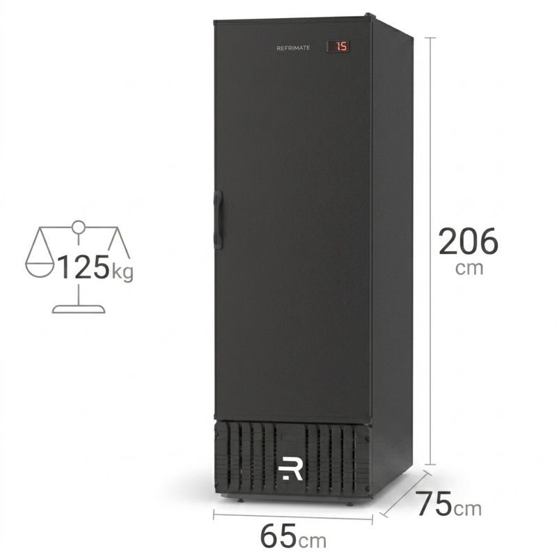CERVEJEIRA-VISA-COOLER-CERVEJA-VCCE-570PS-570L-PORTA-CEGA-PRETO-127V---REFRIMATE