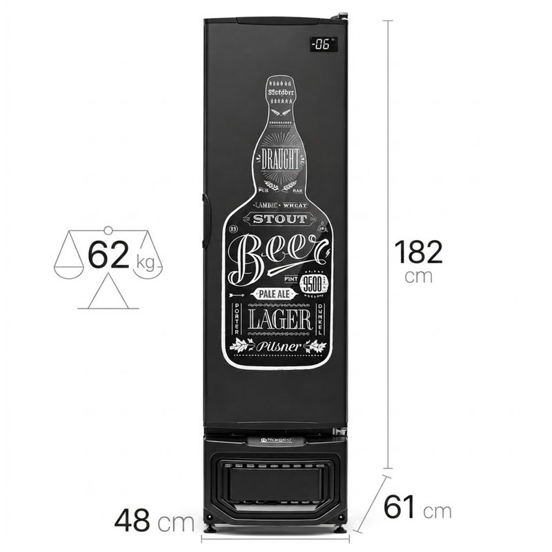 CERVEJEIRA-GCB-23E-PRETO-228-LITROS-PORTA-CEGA-ADESIVADA-127V---GELOPAR