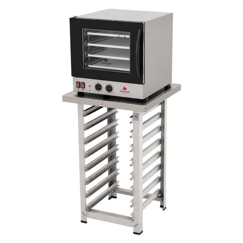 KIT-FORNO-TURBO-ELETRICO-FAST-OVEN-PRP-004-G2-PRETO-220V---BANCADA-MES-004---PROGAS