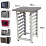 KIT-FORNO-TURBO-ELETRICO-FAST-OVEN-PRP-004-G2-PRETO-220V---BANCADA-MES-004---PROGAS