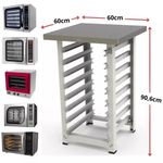 KIT-FORNO-TURBO-ELETRICO-FAST-OVEN-PRP-004-PLUS-DIGITAL-ROSA-220V---BANCADA-MES-004---PROGAS