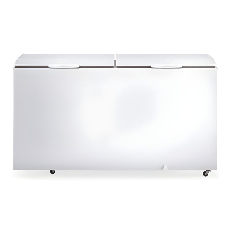 FREEZER-HORIZONTAL-DUPLA-ACAO-GHB-530-BIN-INVERTER-BRANCO-2-TAMPA-CEGA-532L-BIVOLT---GELOPAR