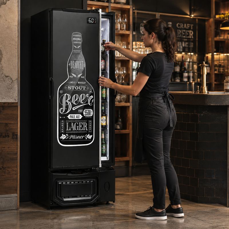 CERVEJEIRA-GCB-23E-PRETO-228-LITROS-PORTA-CEGA-ADESIVADA-220V---GELOPAR