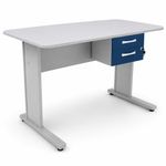 MESA-SECRETARIA-MAXXI-75X121X61-CINZA-2-GAVETAS-AZUL---PANDIN