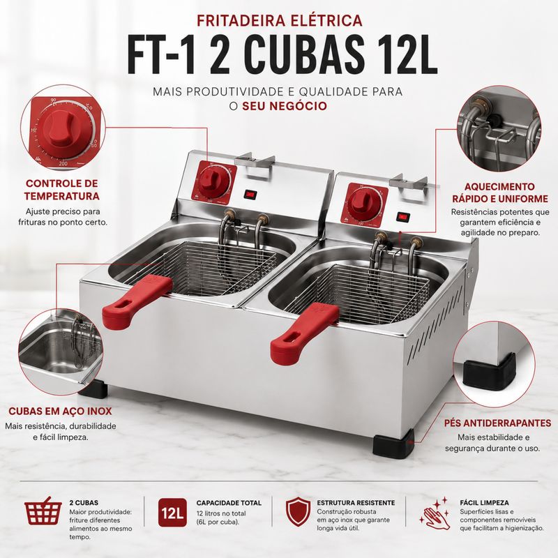 FRITADEIRA-ELETRICA-FT-1-2-CUBAS-12L-220V---MARCHESONI