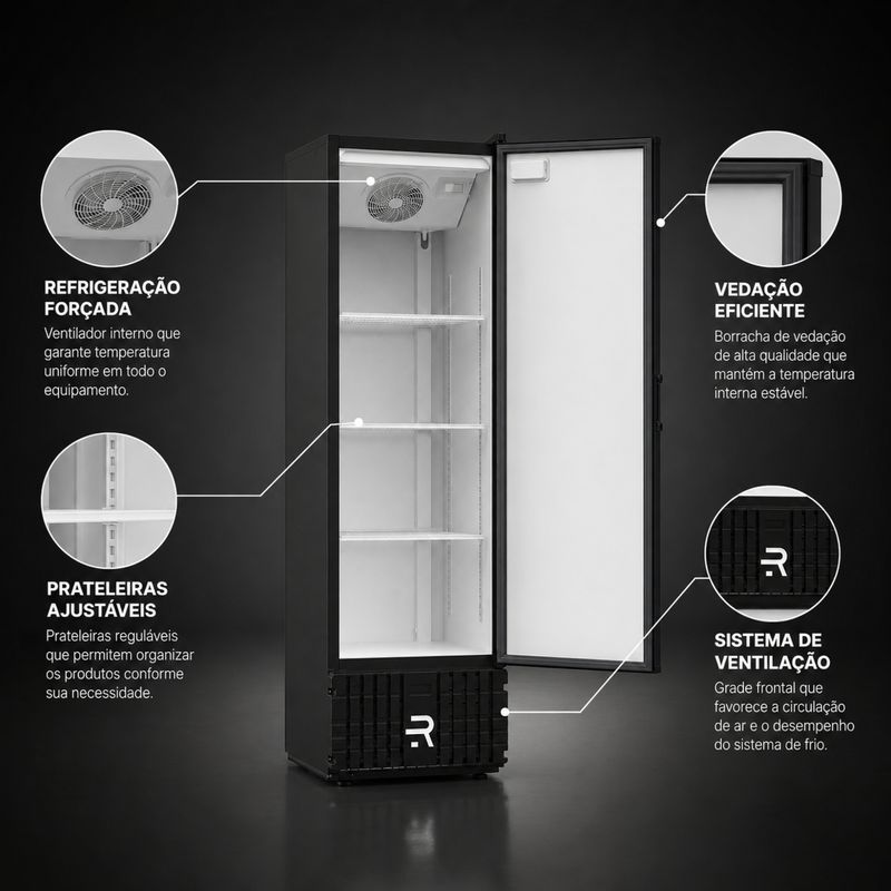 CERVEJEIRA-VISA-COOLER-VCCE-570PS-570L-PRETO-PORTA-CEGA-ADESIVADA-220V---REFRIMATE