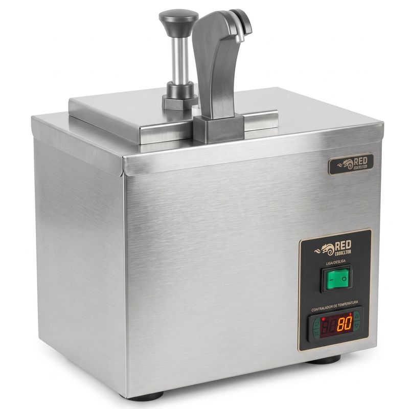 DISPENSER-DE-MOLHOS-E-QUEIJOS-DISPQ-2-220V---RED-CHAMELEON