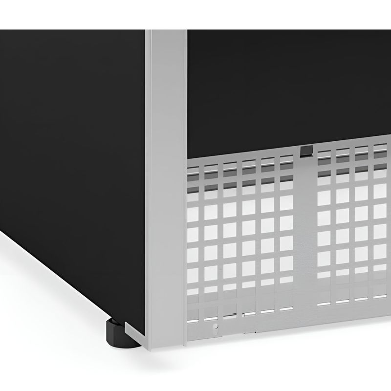 VITRINE-REFRIGERADA-AURORA-SERPENTINA-GPEA-140R-PRETO-220V---GELOPAR