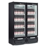 BALCAO-REFRIGERADO-CARNES-E-BEBIDAS-GCBC950-PRETO-957L-PORTA-VIDRO-220V---GELOPAR