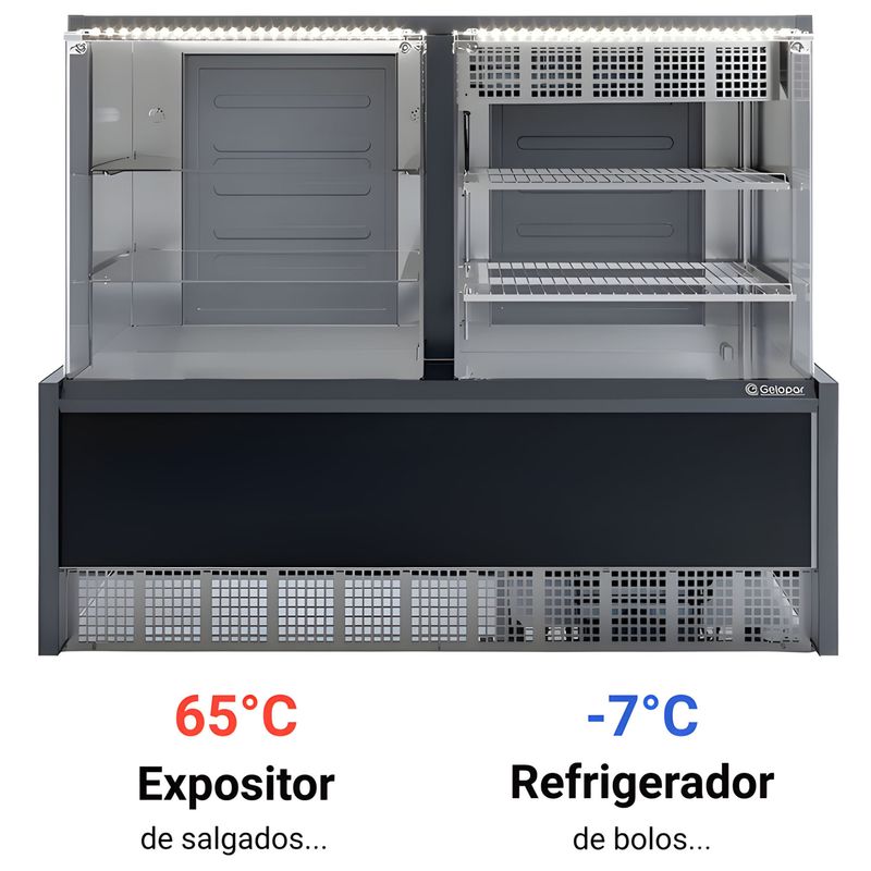 VITRINE-NEUTRA-E-FRIA-AURORA-GRNA-140R-PRETO-VIDRO-RETO-127V---GELOPAR