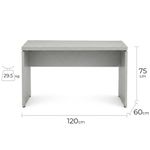 MESA-SECRETARIA-PE40-150X75X60-CINZA-SEM-GAVETAS---PANDIN