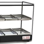 ESTUFA-6-BANDEJAS-VIDRO-RETO-DUPLA-EVR-BP-PRETO-BASICA-127V---TITA