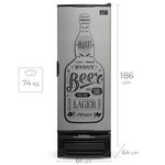 CERVEJEIRA-GCB-40-GW-TI-410-LITROS-PORTA-CEGA-TIPO-INOX-127V---GELOPAR