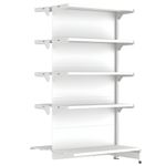 GONDOLA-CENTRO-CONTINUACAO-170X90-4-BANDEJAS-60CM---BASE-80CM-BRANCO---AMAPA