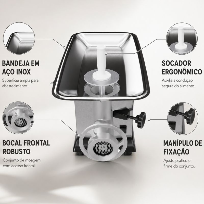 MOEDOR-DE-CARNE-INOX-PS-22-15CV-220V---SKYMSEN