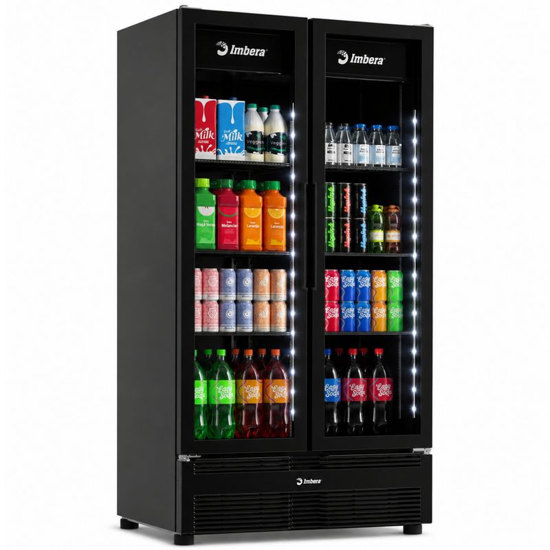 REFRIGERADOR-EXPOSITOR-INVERTER-G326-PRETO-810L-2-PORTAS-VIDRO-BIVOLT---IMBERA