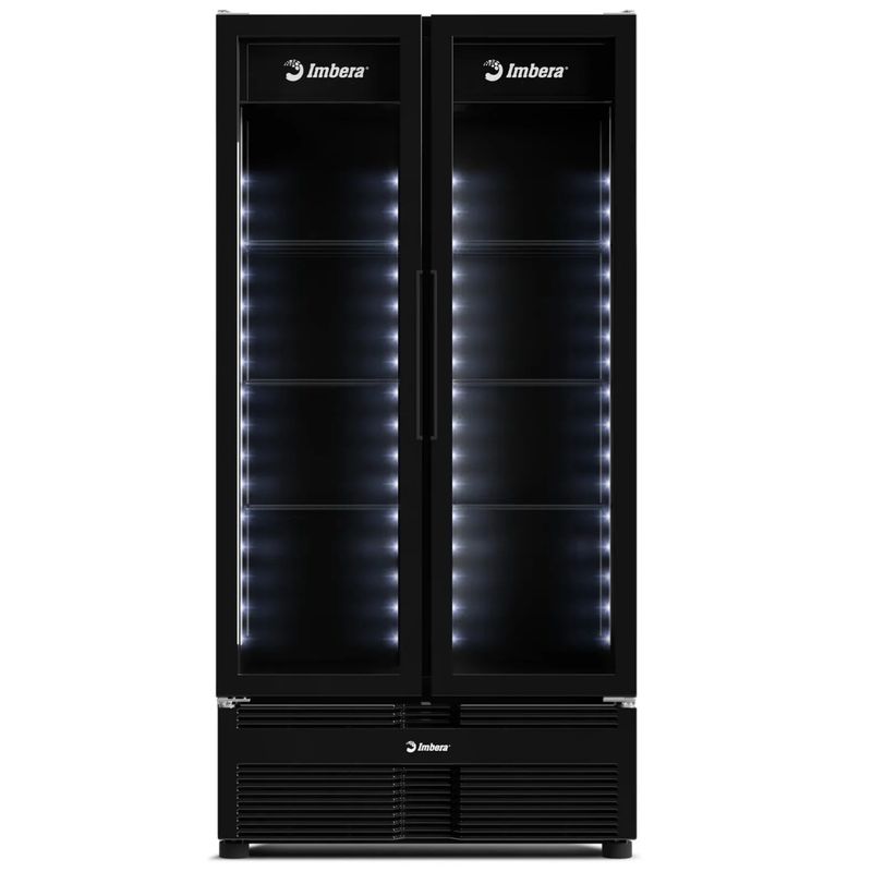 REFRIGERADOR-EXPOSITOR-INVERTER-G326-PRETO-810L-2-PORTAS-VIDRO-BIVOLT---IMBERA