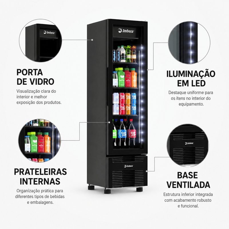 REFRIGERADOR-EXPOSITOR-INVERTER-VR-08-TODO-PRETO-215L-PORTA-VIDRO-BIVOLT---IMBERA