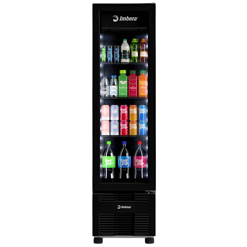REFRIGERADOR-EXPOSITOR-INVERTER-VR-08-TODO-PRETO-215L-PORTA-VIDRO-BIVOLT---IMBERA