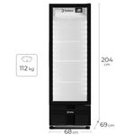 CERVEJEIRA-CCV-355PV-INVERTER-PRETO-538L-PORTA-VIDRO-BIVOLT---IMBERA