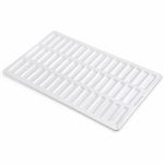 ASSADEIRA-62X36CM-BISCOITO-CHAMPANHE-COM-48-CAVIDADES-ALUMINIO---IMECA
