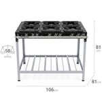 FOGAO-6-BOCAS-30X30CM-GAS-GLP-BAIXA-PRESSAO-PERFIL-5CM-DE-PE---METALMAQ