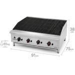 CHARBOILER-GAS-90CM-PRO-90CB-3-QUEIMADORES---PROGAS
