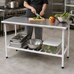 MESA-MANIPULACAO-190X70CM-DESMONTAVEL-PES-EPOXI-TAMPO-INOX---IMECA