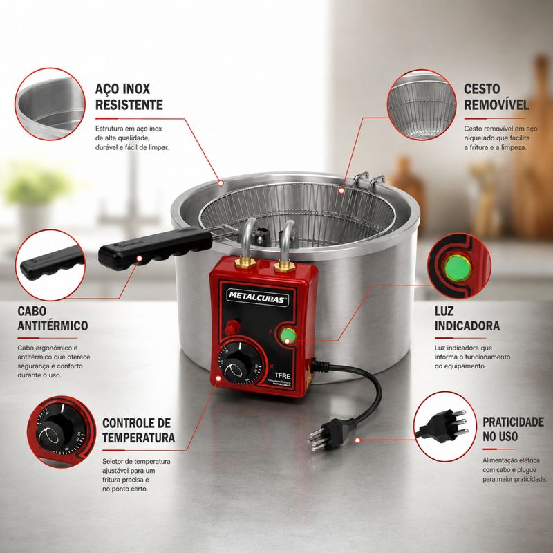 TACHO-FRITADOR-ELETRICO-INOX-TFRE-5-127V---METALCUBAS