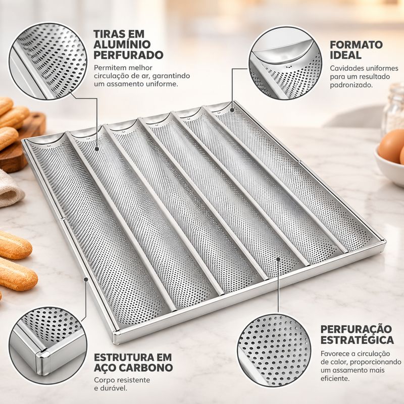 ASSADEIRA-58X70-PAO-FRANCES-PERFURADO-6-ONDAS-ALUMINIO-05MM---IMECA