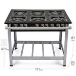 FOGAO-6-BOCAS-30X30CM-GAS-GLP-BAIXA-PRESSAO-PERFIL-65CM-PARA-PANELA---METALMAQ