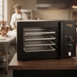 FORNO-CONVECTOR-CLASS-4-ASSADEIRAS-FCCVR-PRETO-220V---RED-CHAMELEON