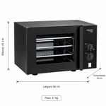 FORNO-CONVECTOR-CLASS-4-ASSADEIRAS-FCCVR-PRETO-220V---RED-CHAMELEON