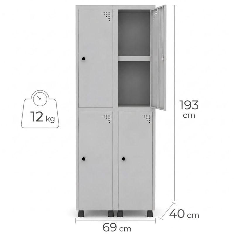 ROUPEIRO-DE-ACO-4-PORTAS-GRANDES-CINZA-COM-PRATELEIRA-FECHAMENTO-POR-CADEADO---PANDIN