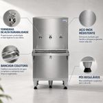 BEBEDOURO-INOX-100-LITROS-3-TORNEIRAS-COM-FILTRO-220V---FRISBEL