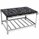 FOGAO-6-BOCAS-40X40CM-GAS-GLP-BAIXA-PRESSAO-PERFIL-65CM-DE-PE---METALMAQ