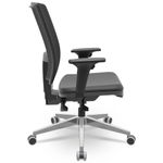 CADEIRA-PRESIDENTE-BRIZZA-COURO-PRETO-BRACO-3D-BACKPLAX-BASE-ALUMINIO---PLAXMETAL