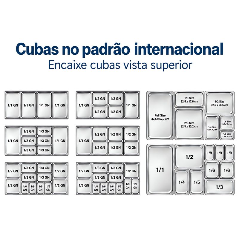 CUBA-GN-1-6-100MM-INOX-PARA-BUFFET-SEM-ALCA---VACCARIN