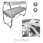 CUBA-GN-1-3-100MM-INOX-PARA-BUFFET-SEM-ALCA---VACCARIN