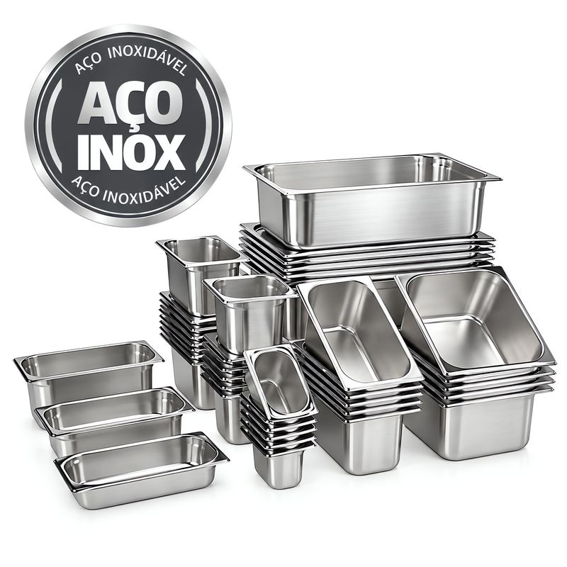 CUBA-GN-1-3-65MM-INOX-PARA-BUFFET-SEM-ALCA---VACCARIN