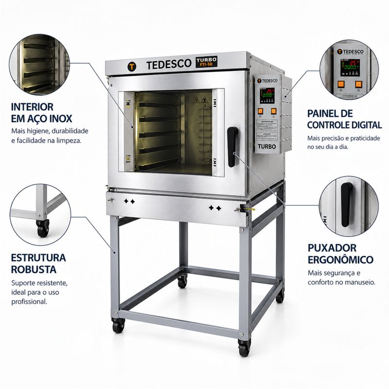 FORNO-TURBO-ELETRICO-5-BANDEJAS-58X68-FTT-150E-PINTADO-220V-TRIFASICO---TEDESCO