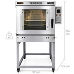 FORNO-TURBO-ELETRICO-5-BANDEJAS-58X68-FTT-150E-PINTADO-220V-TRIFASICO---TEDESCO