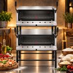 FORNO-LASTRO-GAS-GUILHOTINA-DUPLO-PRP-900DP-G3-91X91CM-INOX---PROGAS