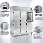 GELADEIRA-COMERCIAL-GREP-6P-INOX-AR-FORCADO-6-PORTAS-220V---GELOPAR