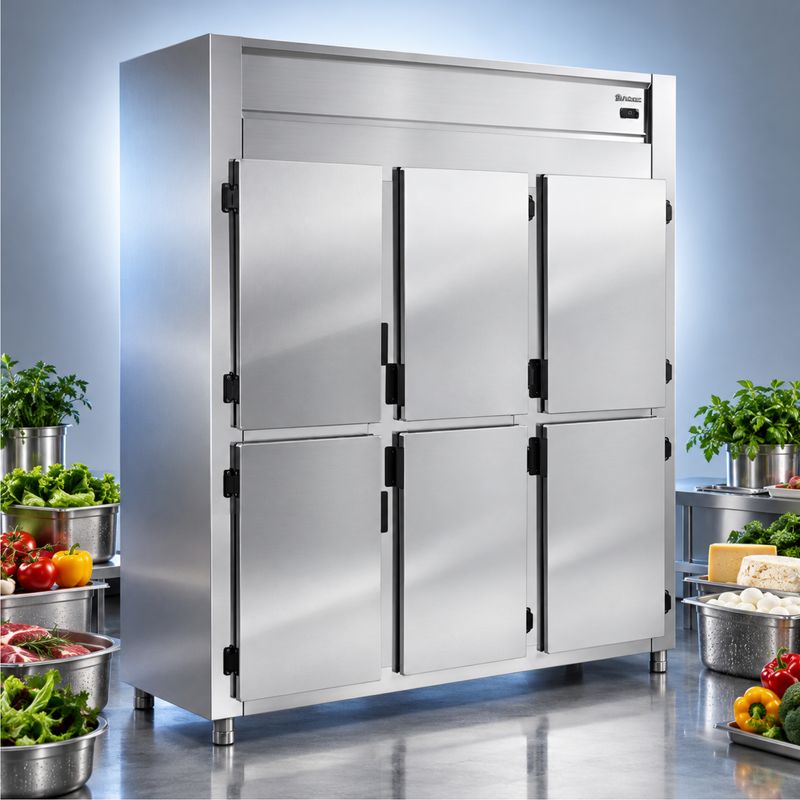 GELADEIRA-COMERCIAL-GREP-6P-INOX-AR-FORCADO-6-PORTAS-220V---GELOPAR